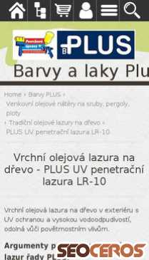 eshop.barvyplus.cz/cz-kategorie_628146-0-plus-uv-penetracni-lazura-lr-10-vrchni-olejova-lazura-na-drevo.html mobil preview
