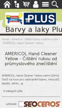 eshop.barvyplus.cz/cz-kategorie_628187-0-americol-hand-cleaner-yellow-cisteni-rukou-od-prumysloveho-znecisteni.html mobil förhandsvisning