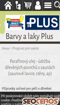 eshop.barvyplus.cz/kategorie/program-pro-sauny-www-barvyplus-cz mobil vista previa