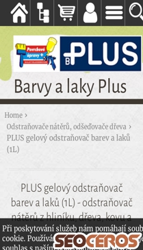 eshop.barvyplus.cz/plus-gelovy-odstranovac-barev-a-laku-1l-odstranovac-nateru-z-hliniku-dreva-kovu-a-plastu mobil Vista previa