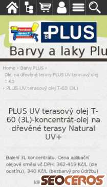 eshop.barvyplus.cz/plus-uv-terasovy-olej-t-60-3l-koncentrat-olej-na-drevene-terasy {typen} forhåndsvisning
