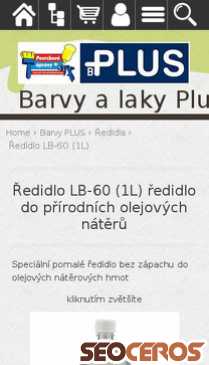 eshop.barvyplus.cz/redidlo-lb-60-1l-redidlo-do-prirodnich-olejovych-nateru mobil prikaz slike