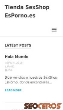 esporno.es mobil förhandsvisning