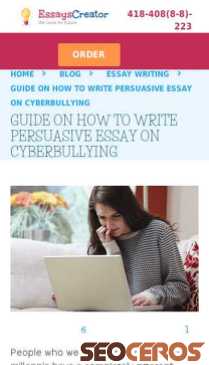 essayscreator.com/blog/how-to-write-persuasive-essays-on-cyberbullying mobil preview