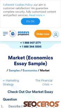 essaysprofessors.com/samples/economics/market.html mobil előnézeti kép