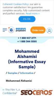 essaysprofessors.com/samples/informative/mohammed-alshamisi.html mobil preview