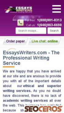 essayswriters.com/about-us.html mobil preview