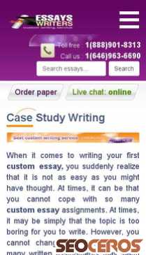 essayswriters.com/case-study-writing.html mobil 미리보기