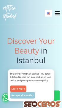 estetica.istanbul mobil előnézeti kép