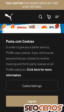 puma.com mobil previzualizare