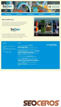 eurexpo.hu mobil náhľad obrázku