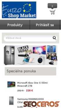 euroshopmarket.sk mobil preview