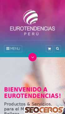 eurotendencias.com mobil Vista previa