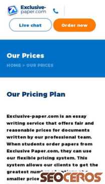 exclusive-paper.com/prices.php mobil előnézeti kép