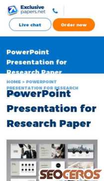 exclusivepapers.net/powerpoint-presentation-for-research-paper.php mobil anteprima
