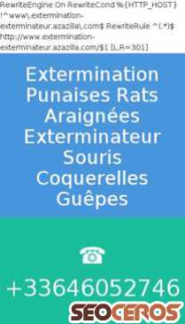 extermination-exterminateur.azazilla.com mobil náhľad obrázku