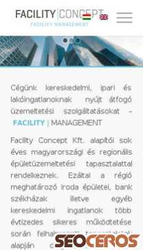 facilityconcept.hu mobil előnézeti kép