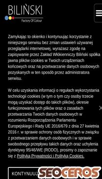 farbiarniabilinski.pl mobil obraz podglądowy