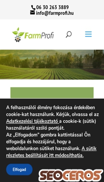 farmprofi.hu mobil náhľad obrázku