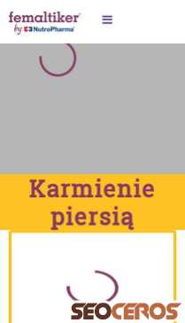 femaltiker.pl/karmienie-piersia mobil előnézeti kép