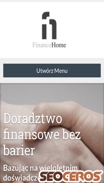 financehome.pl mobil Vorschau