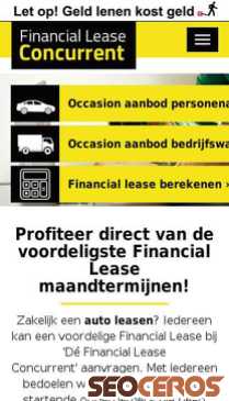 financialleaseconcurrent.nl mobil náhled obrázku