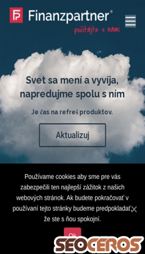finanzpartner.sk/sk mobil obraz podglądowy