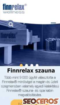 finnrelax.hu mobil anteprima