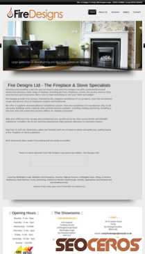 firedesigns.co.uk mobil preview
