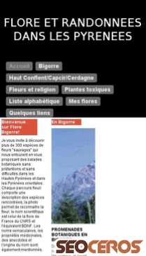 flore.bigorre.free.fr mobil előnézeti kép