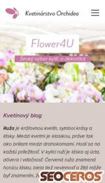 flower4u8.webnode.sk mobil previzualizare