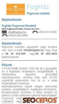 foghaz.hu mobil preview