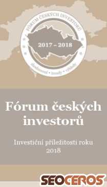 forumceskychinvestoru.cz mobil előnézeti kép