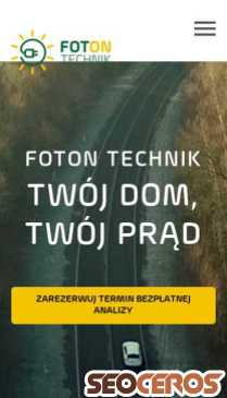 fotontechnik.pl mobil previzualizare