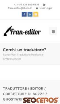 franeditor.com mobil Vorschau
