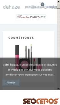 frenchic-parfums.com mobil previzualizare