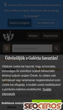 galeriasavaria.hu/termekek/festmeny mobil previzualizare