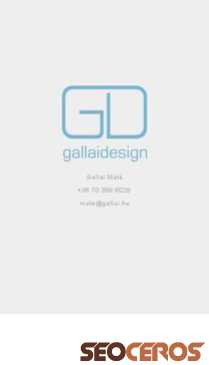 gallaidesign.hu mobil előnézeti kép