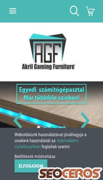 gamer-furniture.eu mobil previzualizare