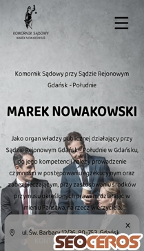 gdanskpoludniekomornik.pl mobil előnézeti kép