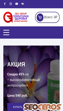 gealtd.ru mobil obraz podglądowy