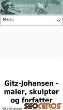 gitz-johansen.dk mobil náhľad obrázku