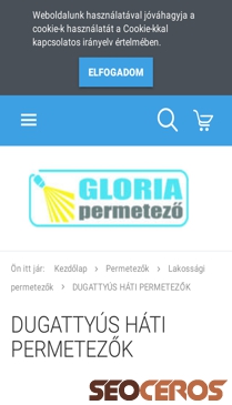 gloriapermetezo.hu/lakossagi-felhasznalas-161/kerti-permetezok-139/dugattyus-hati-permetezok-143 mobil előnézeti kép