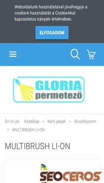 gloriapermetezo.hu/multibrush-li-on-533 mobil Vista previa