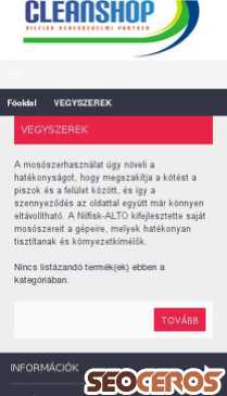 gozborotva.eu/nilfisk-alto-vegyszerek mobil náhľad obrázku