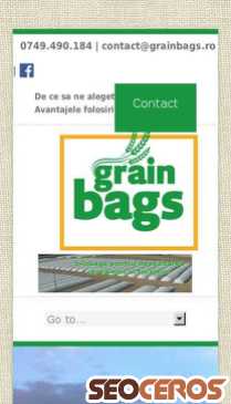 grainbags.ro mobil Vorschau