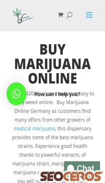 green420marijuana.com mobil förhandsvisning