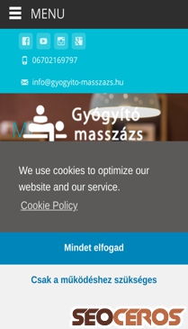 gyogyito-masszazs.hu mobil Vista previa