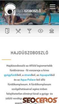 hajduszoboszlo.hu mobil náhľad obrázku
