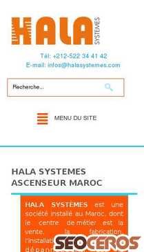 halasystemes.com mobil previzualizare